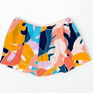 True Destination NWOT Swimsuit Skirt Cover-Up / Skirt Sz Small Vibrant Abstract